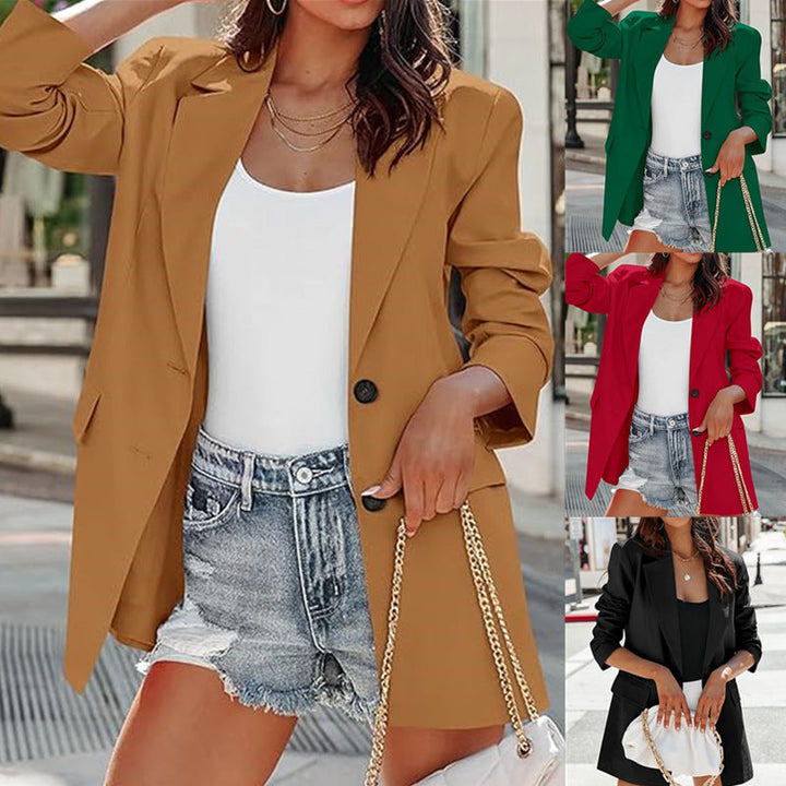 Damen Oversized Blazer Damen strukturiert
