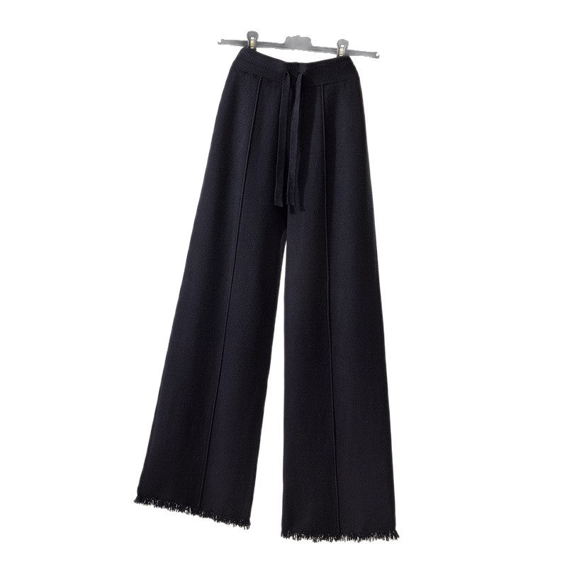 Damen Elegante und bequeme Palazzo-Hose Drune