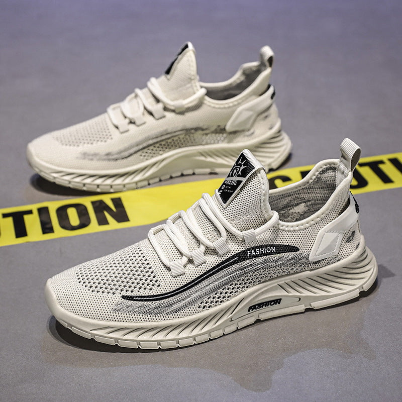 Damen Atmungsaktive Lifestyle-Sneaker mit rutschfester Laufsohle Drune