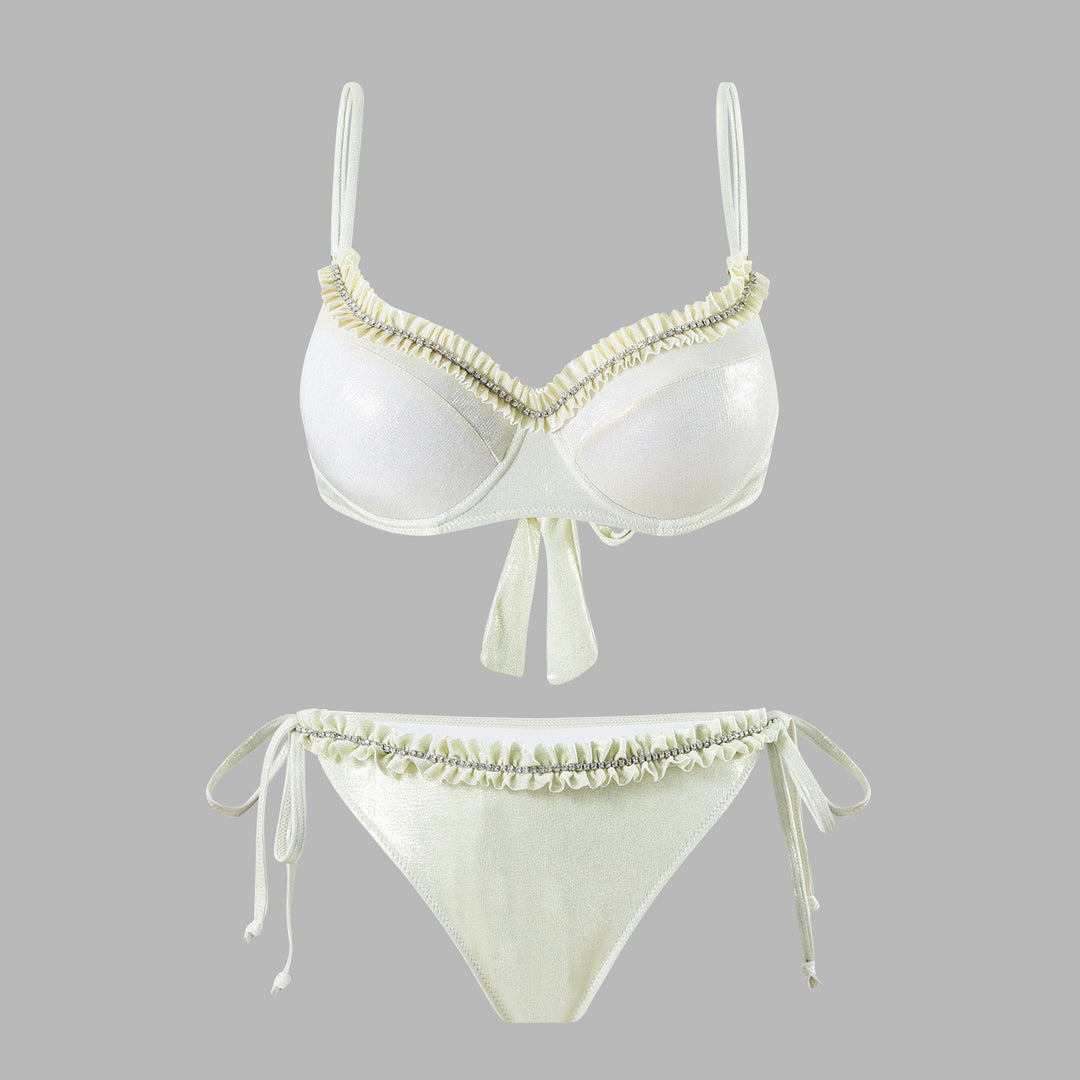 Damen Bikiniset mit fließendem Rock Drune