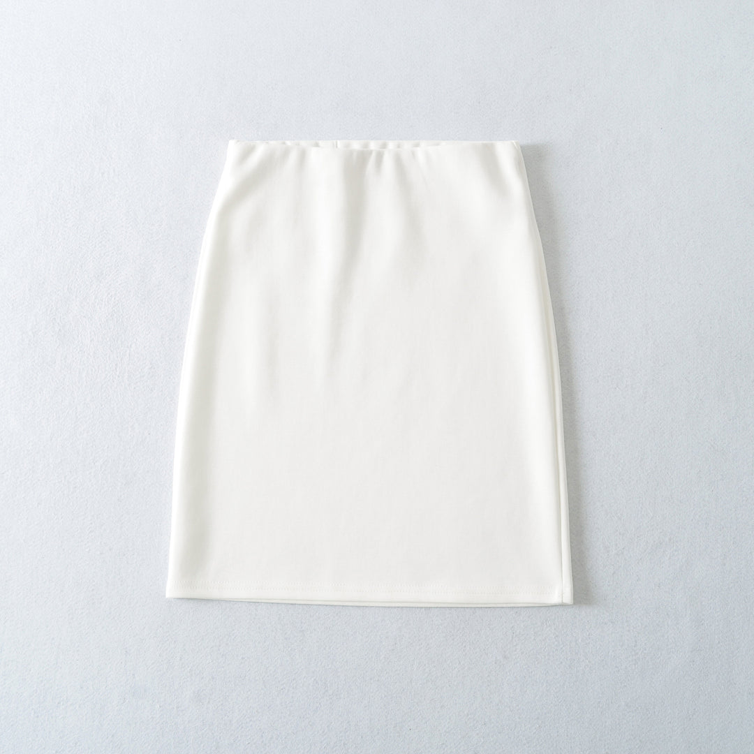 Damen Figurnaher Jersey-Bleistiftrock mit hohem Bund und stretchigem Komfortmaterial Drune