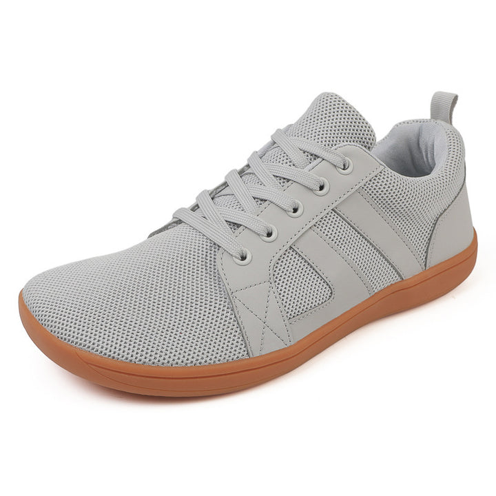 Unisex atmungsaktive Strick-Freizeit-Sneaker mit gepolstertem Fersenkragen und flexibler EVA-Laufsohle Drune