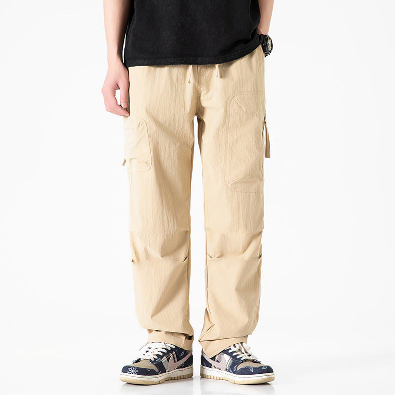 Herren Technische Utility‑Cargohose mit elastischem Bund und Knieabnähern Drune