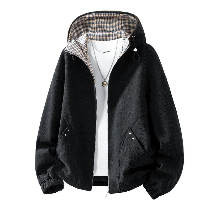 Damen Stylische Übergangsjacke mit Fleecefutter Drune