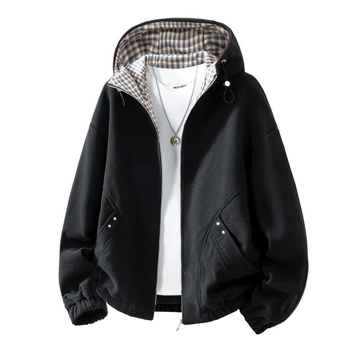 Damen Stylische Übergangsjacke mit Fleecefutter Drune