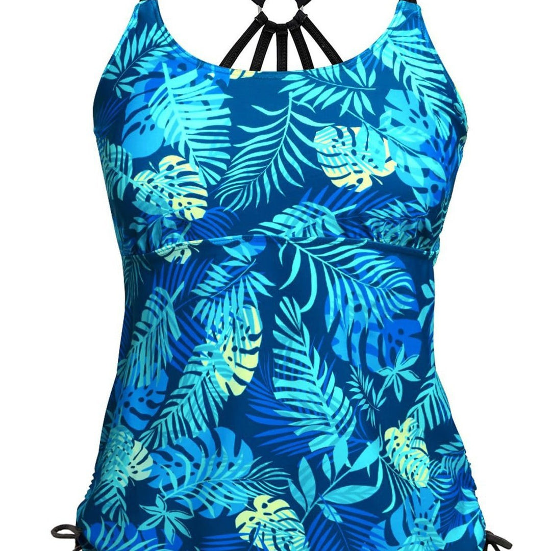 Damen Sportlicher Tankini mit racerback Design Drune