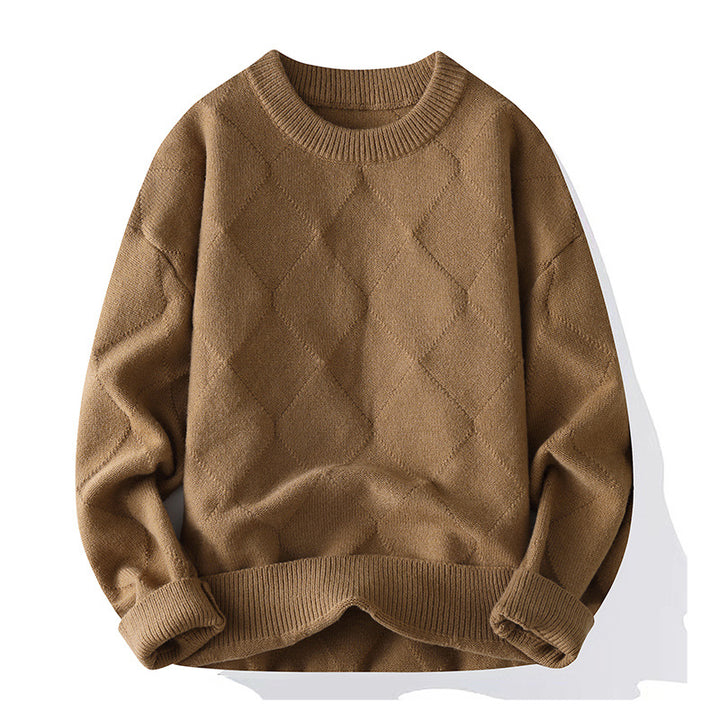 Damen Bequemer Grobstrickpullover Drune