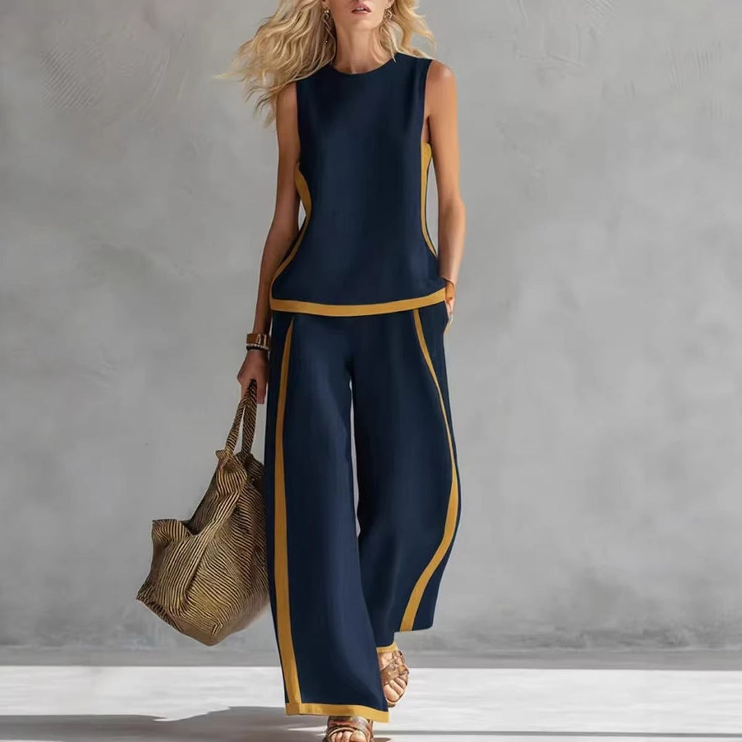 Damen lässiges Sommeranzug-Set Drune