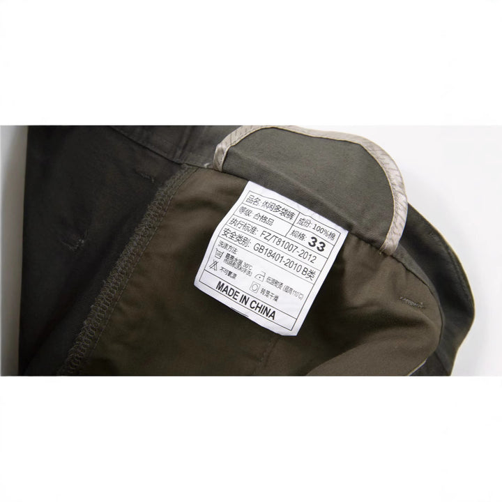 Herren Cargohose mit mehrfachen Klappentaschen und robustem Baumwollmix Drune