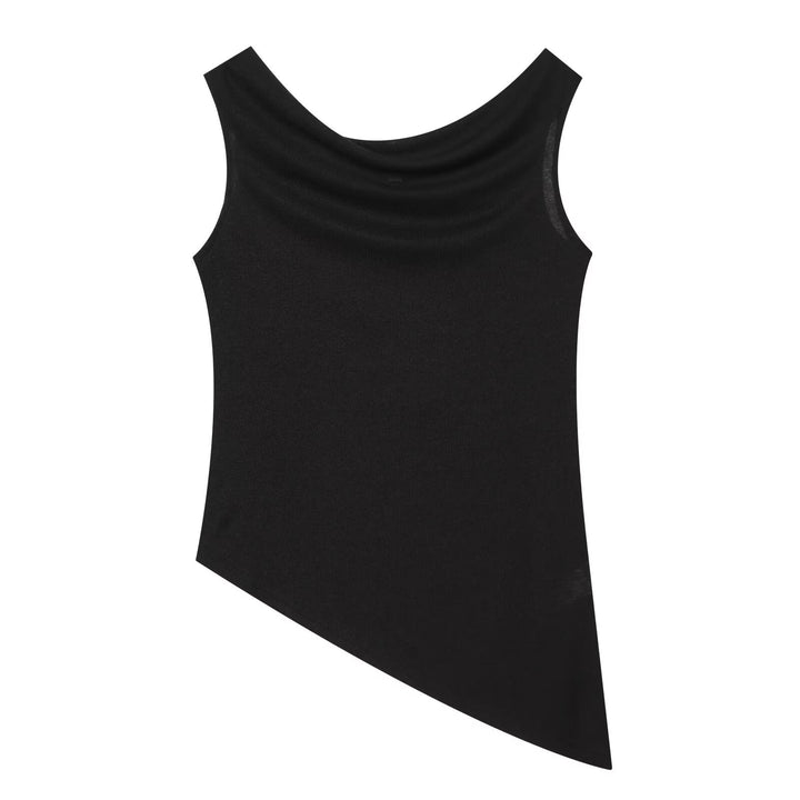 Damen Weite Strickhose mit hoher Taille und ausgestelltem Bein Drune