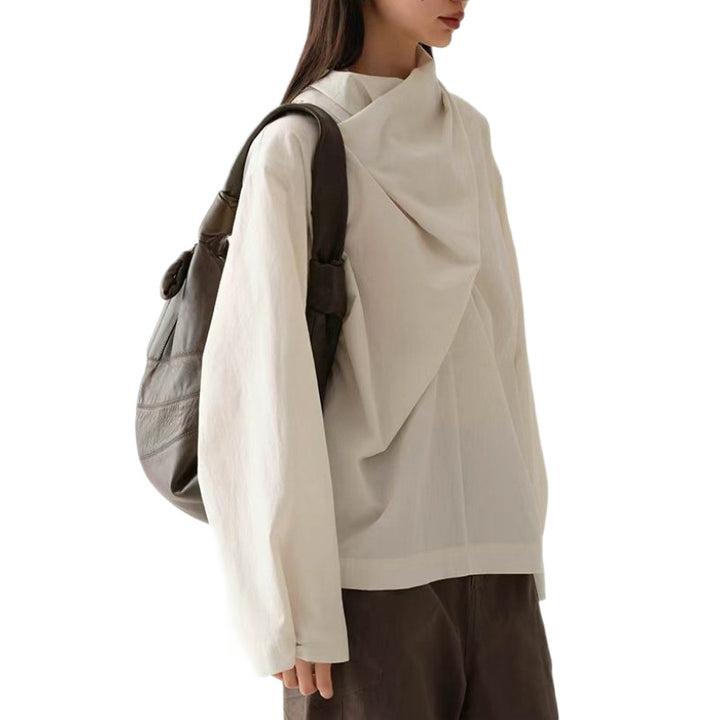 Damen Innovative Oversized Bluse Drune