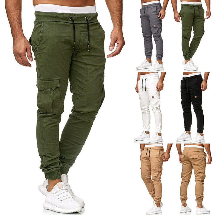 Herren Cargo-Jogginghose mit elastischem Bund und praktischen Taschen Drune