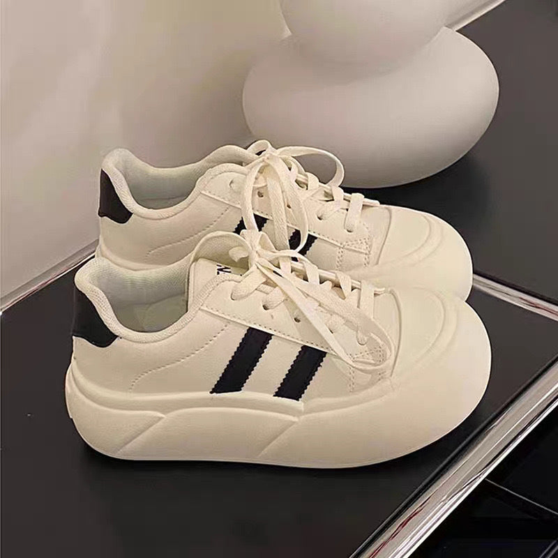 Damen Sportliche Sneakers mit gepolstertem Innenfutter und rutschfester Laufsohle Drune