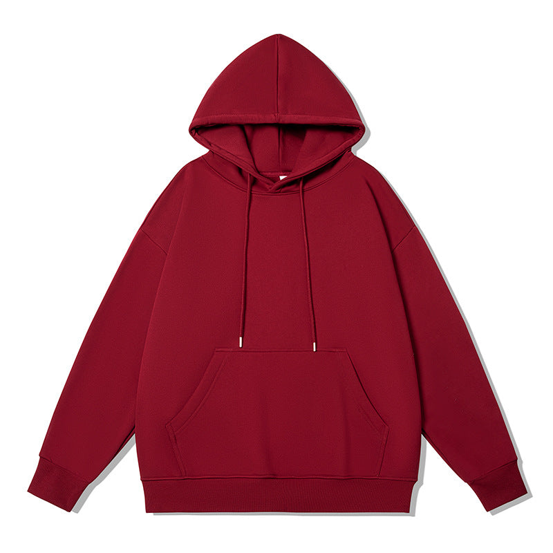 Unisex Oversize Kapuzenpullover mit Kängurutasche und weichem Fleece-Innenfutter Drune