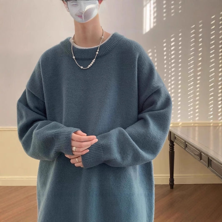 Unisex Bequemer Oversized Pullover Drune