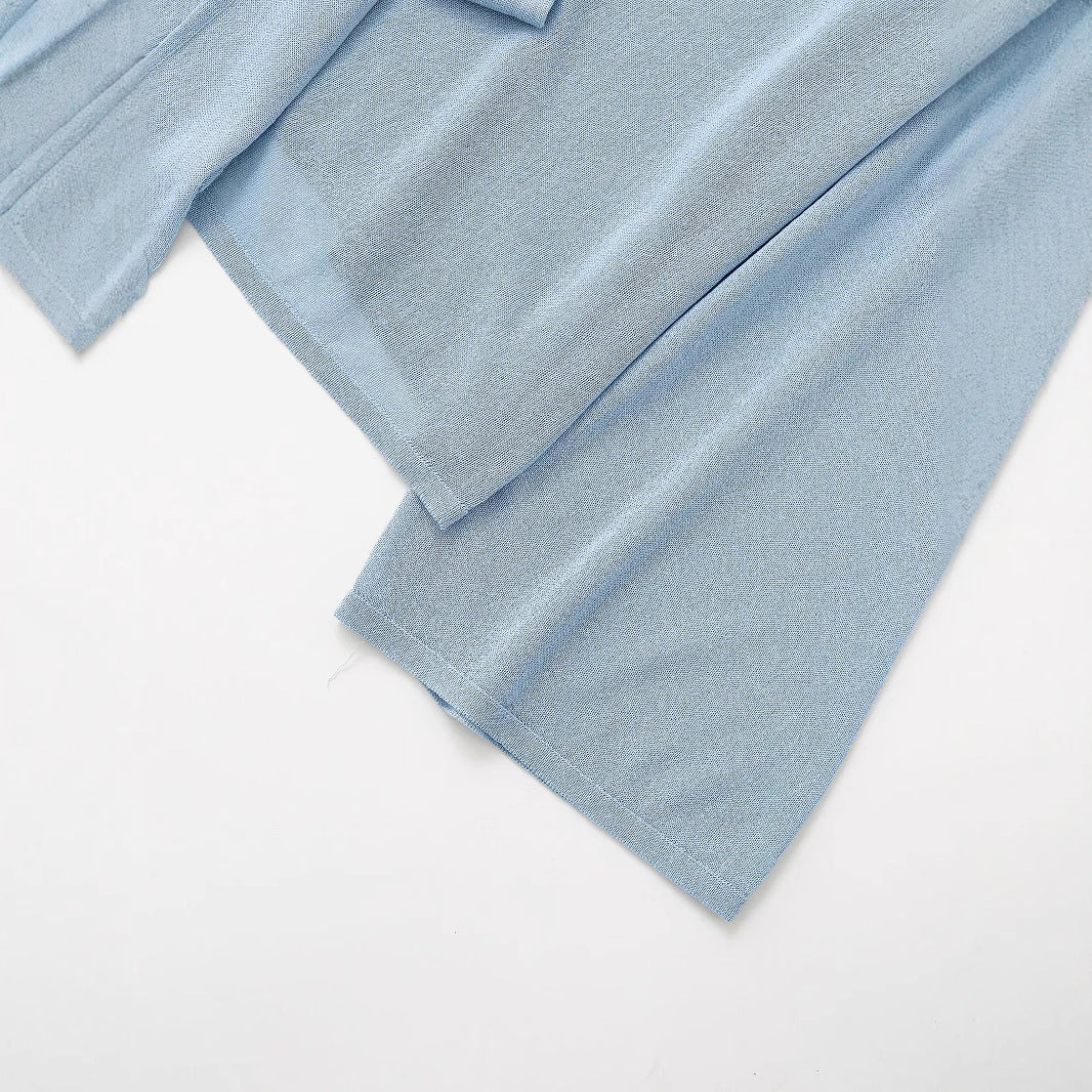 Damen Luftige Bluse mit romantischen Rüschendetails und Bindeband Drune