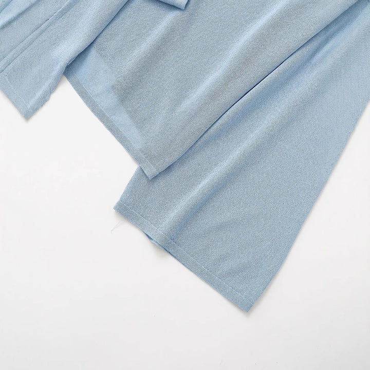 Damen Luftige Bluse mit romantischen Rüschendetails und Bindeband Drune