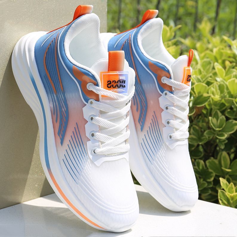 Damen Sportliche Sneaker mit atmungsaktiver Mesh-Oberfläche und flexibler Dämpfung Drune
