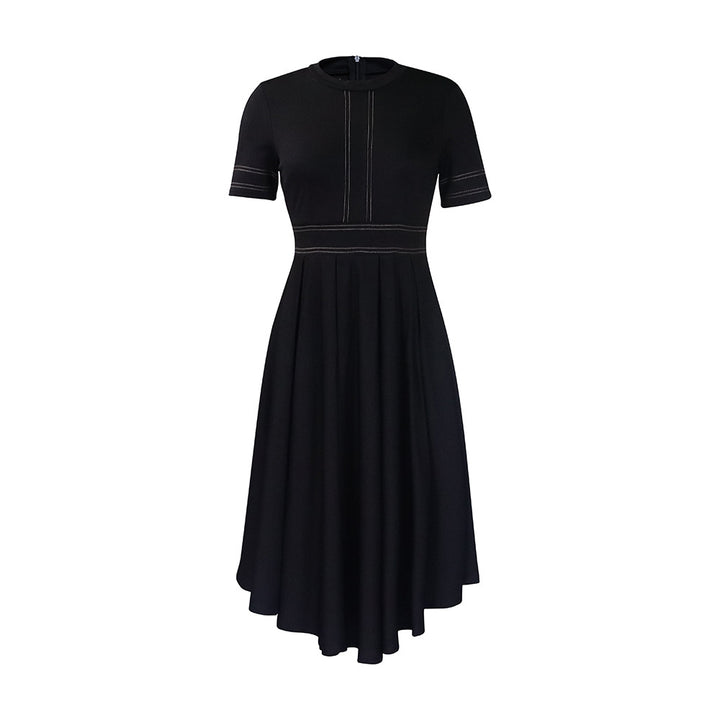 Damen Edles Midikleid mit feinster Taillierung und schwingendem Rock Drune