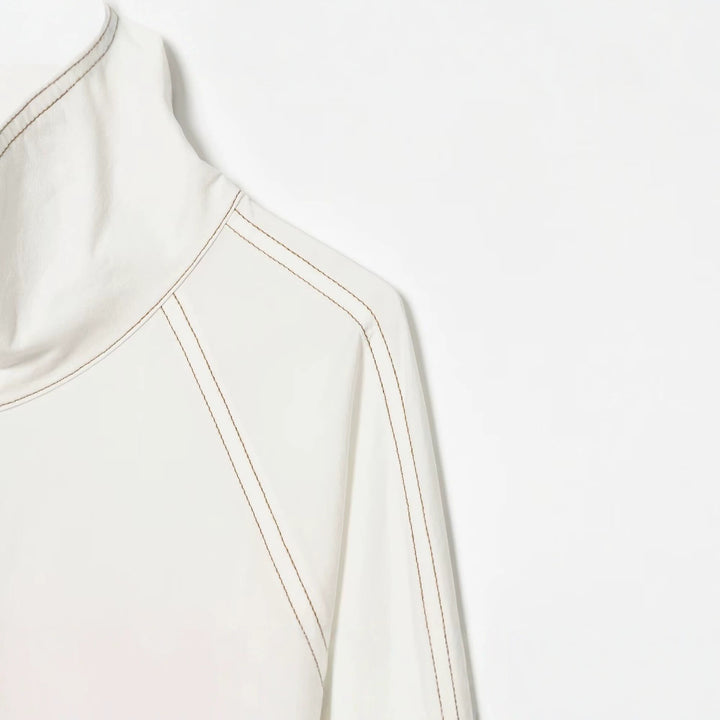 Damen Utility-Übergangsjacke mit Stehkragen und Taillengürtel Drune