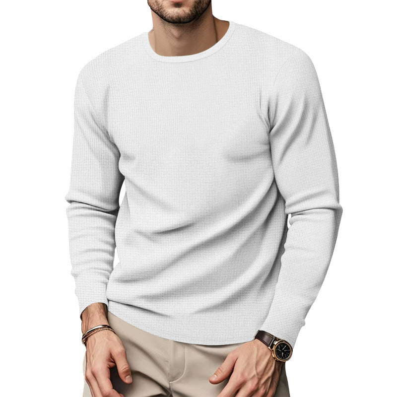 Herren Langarmshirt im strukturierten Design Drune
