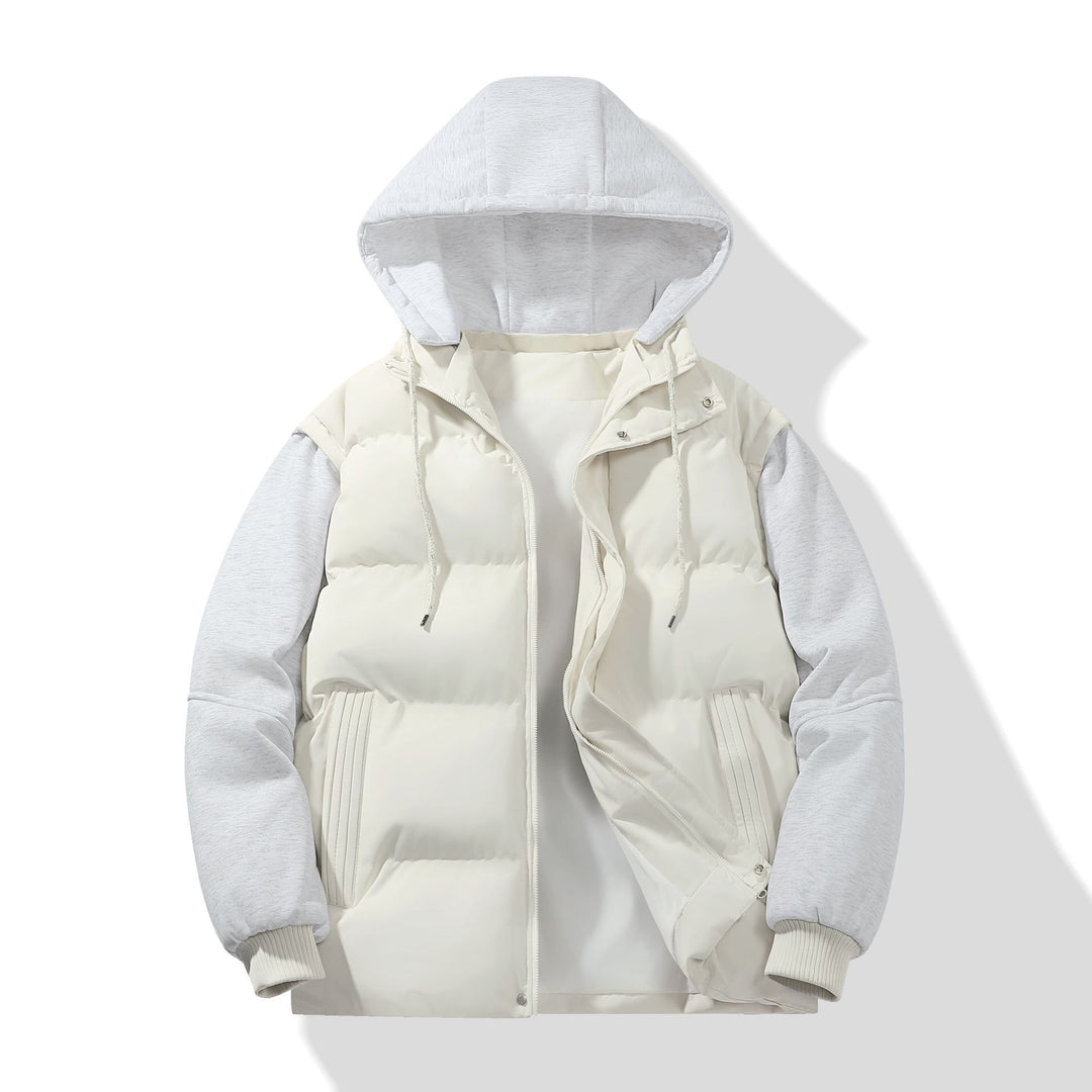 Herren Multifunktionale Steppjacke mit Kapuze Drune