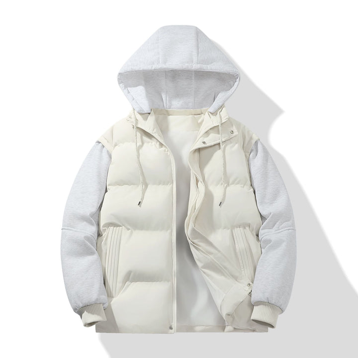 Herren Multifunktionale Steppjacke mit Kapuze Drune