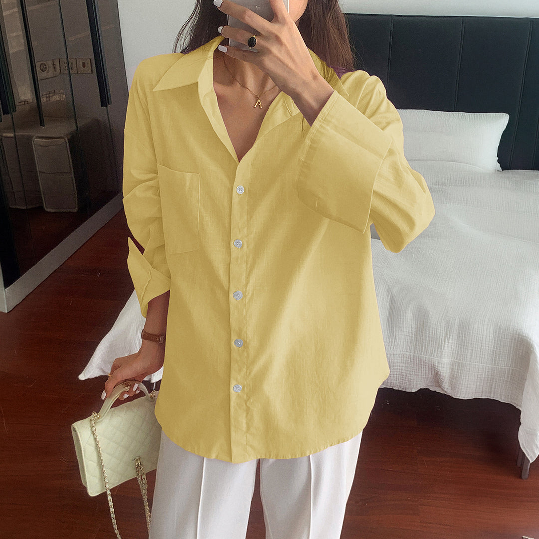 Damen nan zweiteiliges Sommer-Set aus leichtem Oversize-Hemd und ärmellosem Mini-Kleid Drune