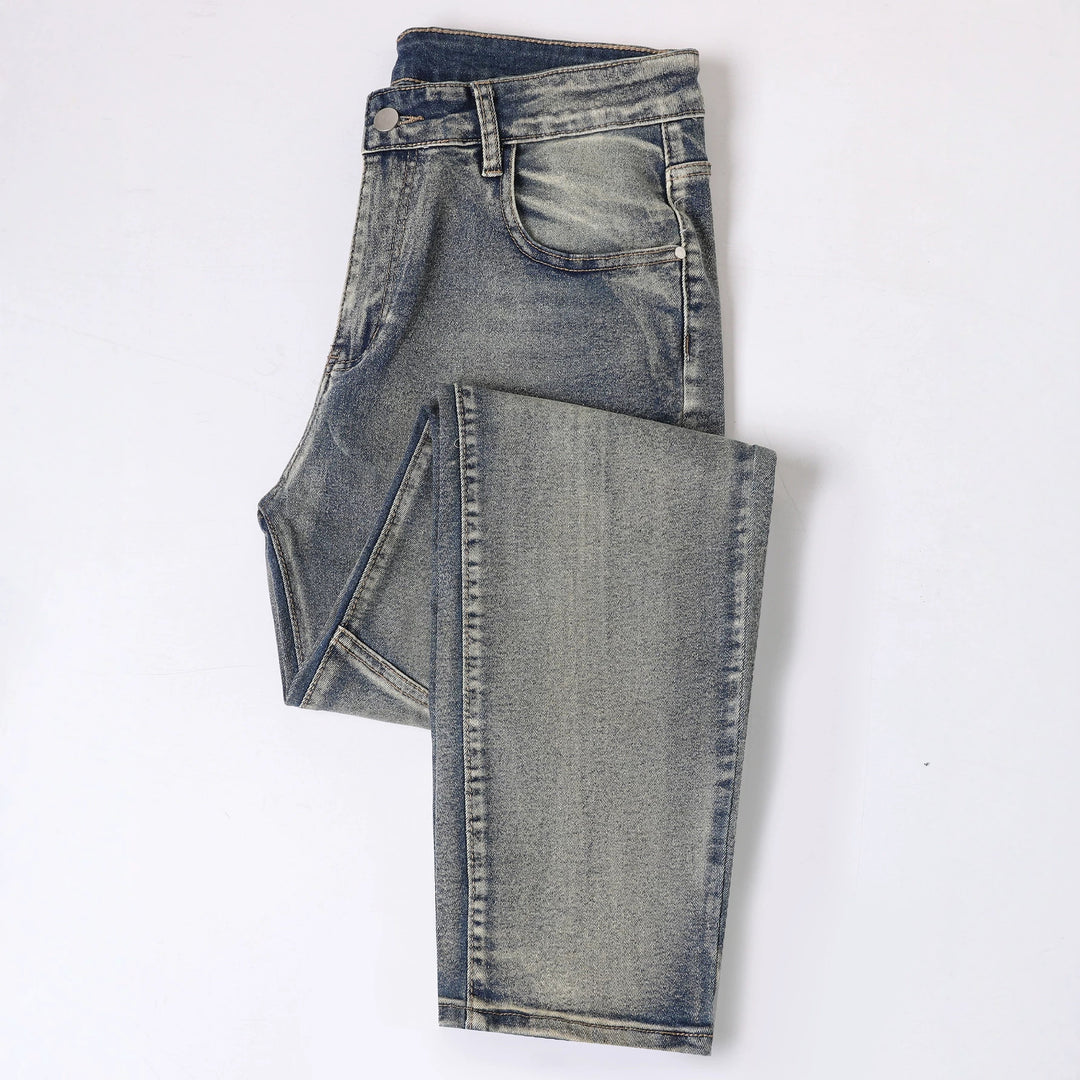 Herren Modische Jeans mit besonderen Nähten Drune