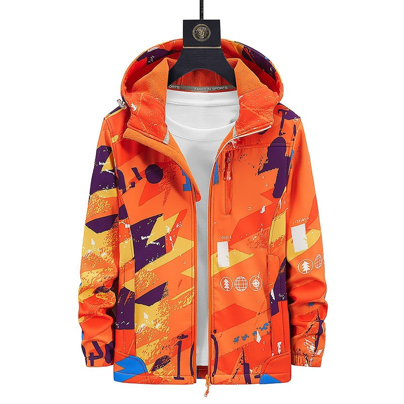 Damen Modische Wind- und Wetterjacke Drune