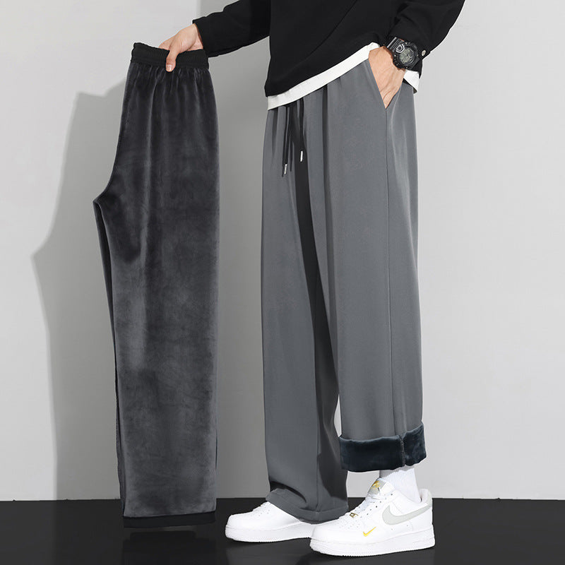 Herren Weitgeschnittene Loungehose