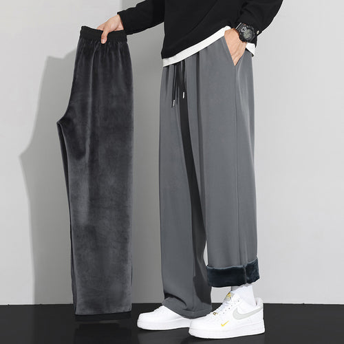 Herren Weitgeschnittene Loungehose