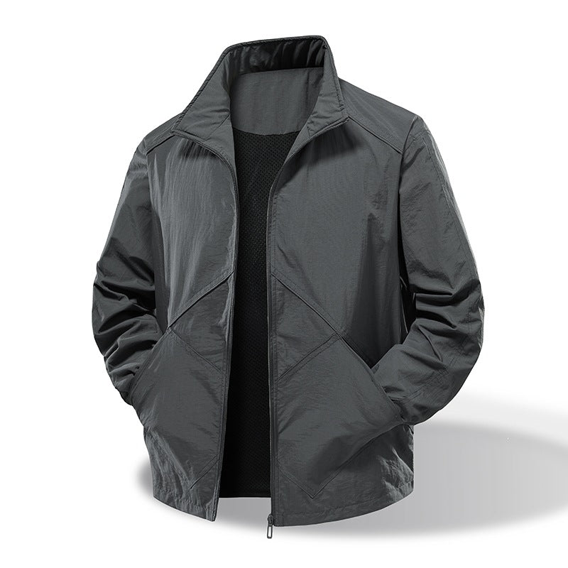 Herren Leichte und Atmungsaktive Sportjacke Drune