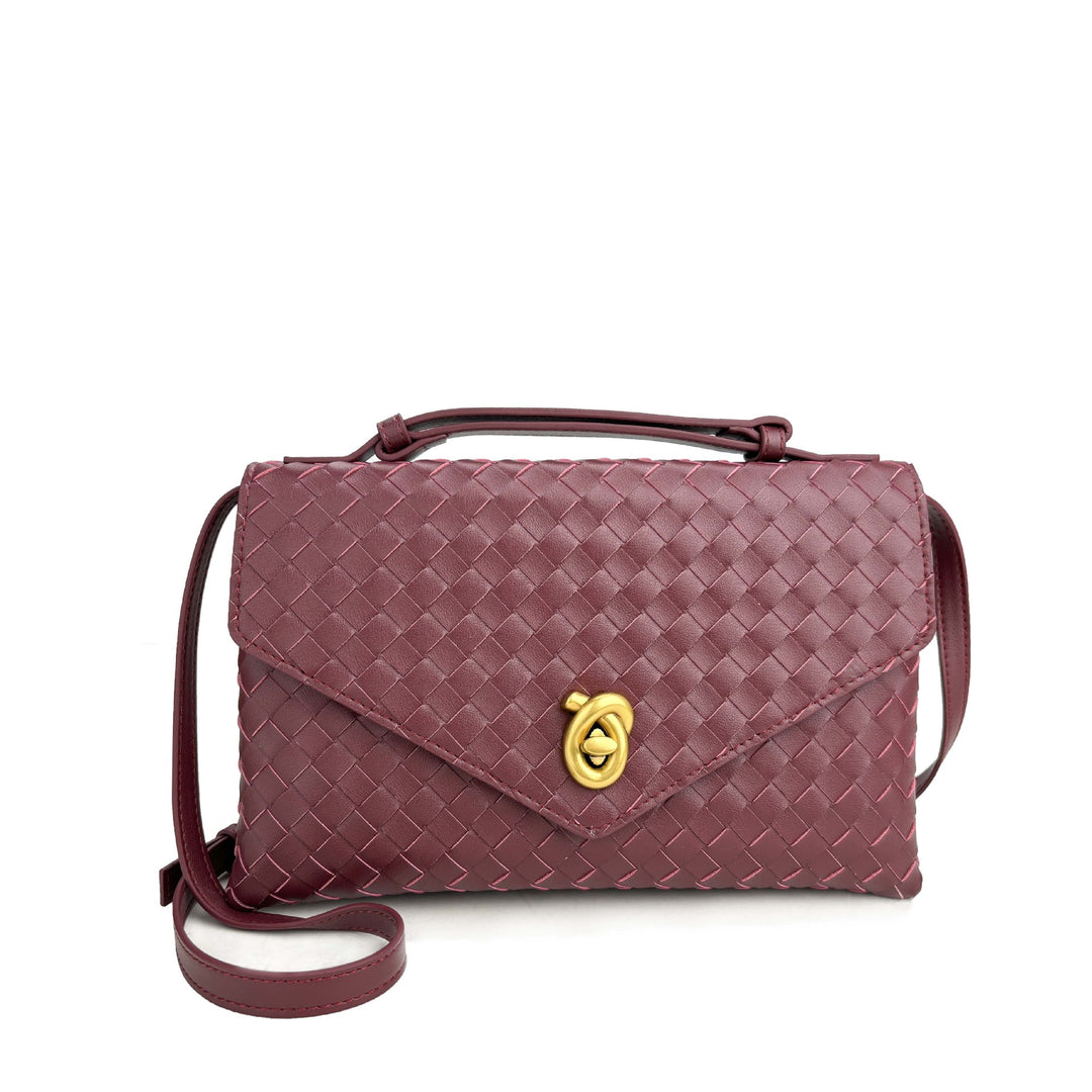 Damen Woven Abend Umhängetasche Drune