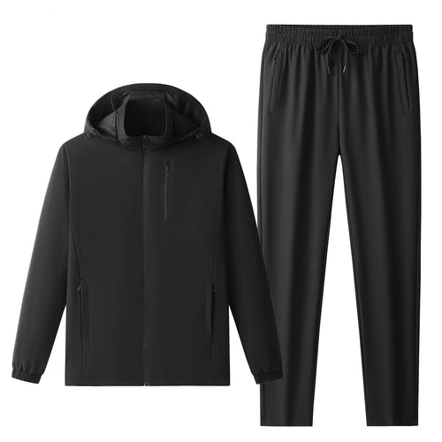 Herren Wasserabweisendes Softshell-Trainingsset Drune