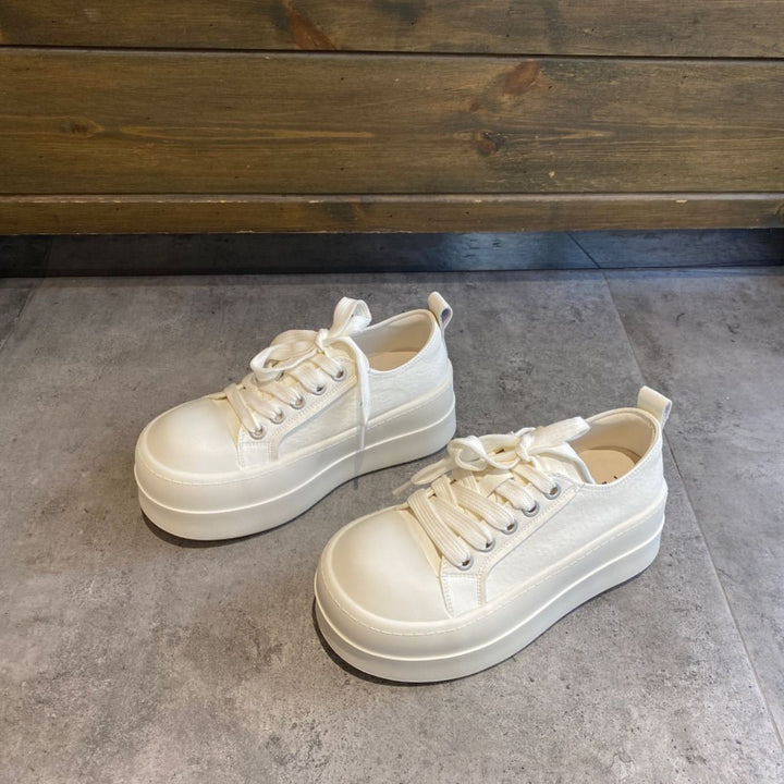 Damen Plateau-Sneaker mit robuster Gummisohle und komfortabler Dämpfung Drune