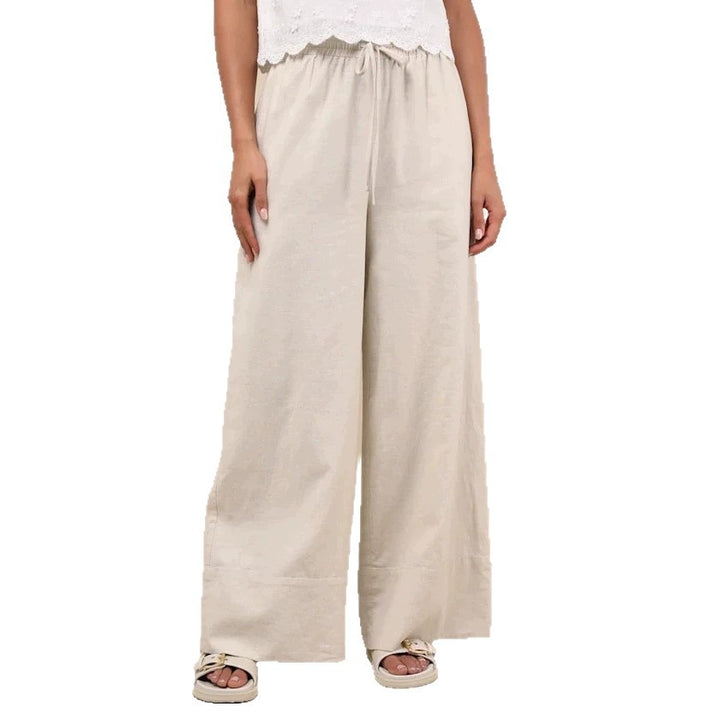 Damen Luftige und bequeme Leinenhose Drune