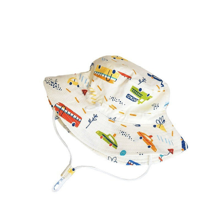 Kinder Sonnenhut mit fröhlichem Motiven Drune