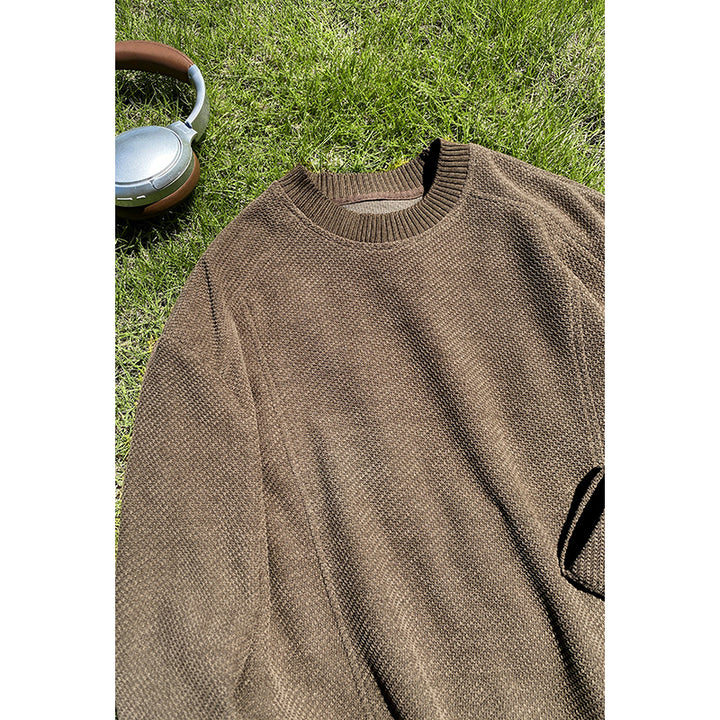 Damen Modischer Strickpullover Drune