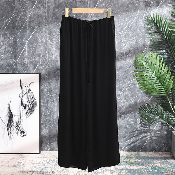 Damen Elegante und luftige Maxihose Drune