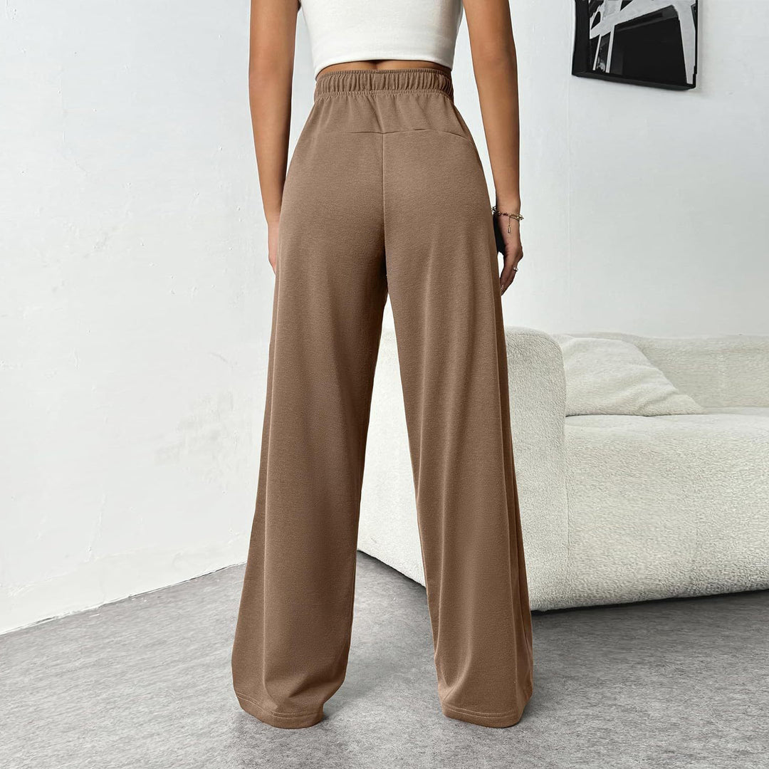 Damen Bequeme weite Lounge-Hose Drune
