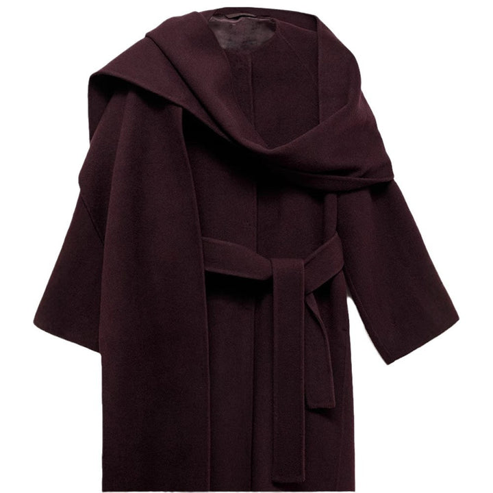 Damen elegante und vielseitige Poncho-Jacke Drune
