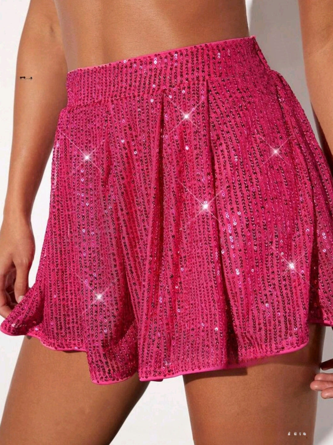 Drune | Glitzernde Shorts Für Damen