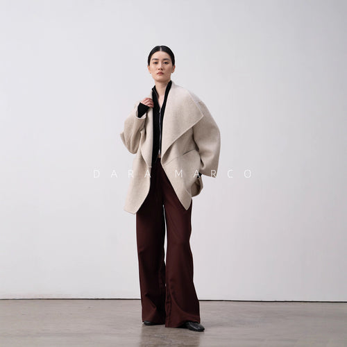 Damen zeitgenössischer oversized Blazer Drune