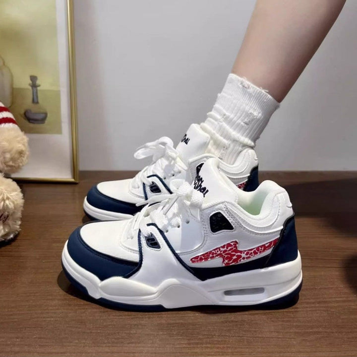 Damen Sportliche Sneakers mit atmungsaktivem Obermaterial und dämpfenden Eigenschaften Drune