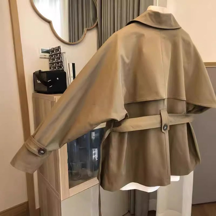 Damen Elegante und lässige Trenchcoat Drune
