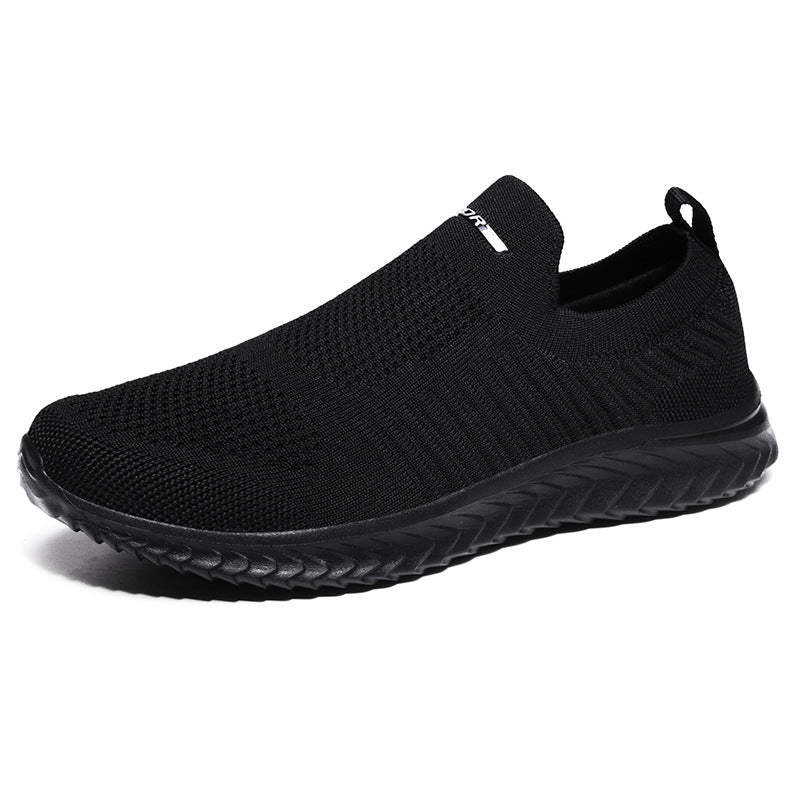 Damen Atmungsaktive Slip-On Sneakers mit elastischem Strick-Obermaterial Drune