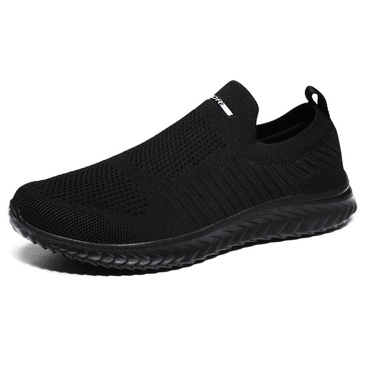 Damen Atmungsaktive Slip-On Sneakers mit elastischem Strick-Obermaterial Drune