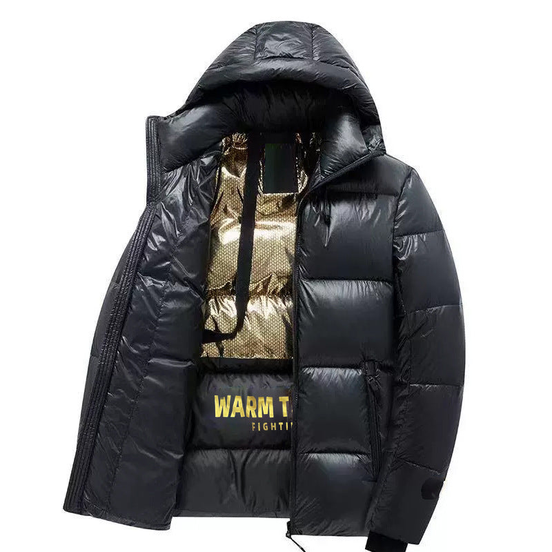 Damen Thermo Pufferjacke mit Kapuze Drune