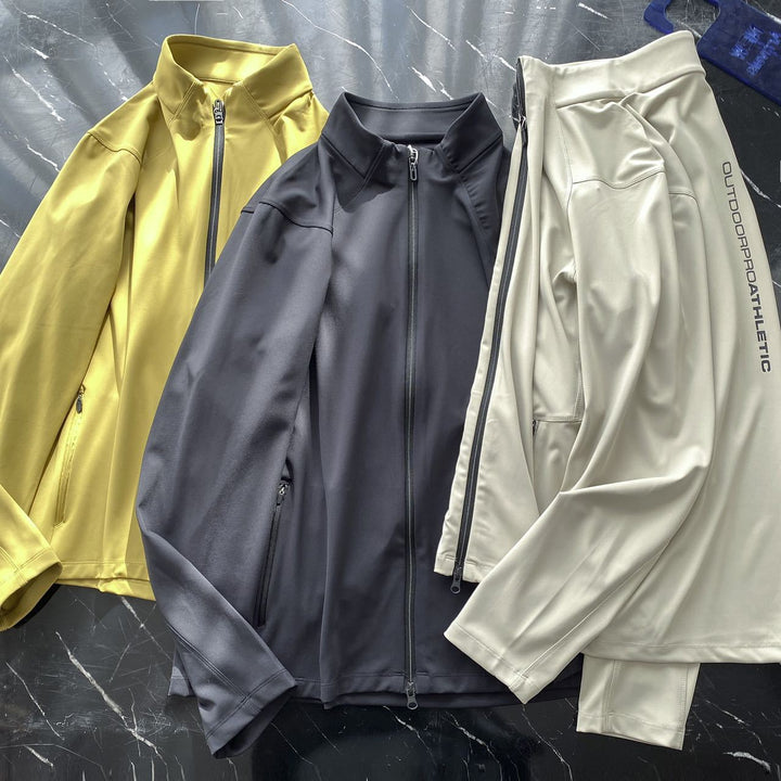 Damen Funktionsjacke mit hohem Kragen und innovativem Reißverschluss Drune